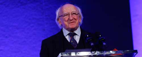 President officially opens Conradh na Gaeilge Ard Fheis