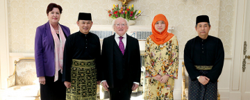 New Ambassadors present their Credentials