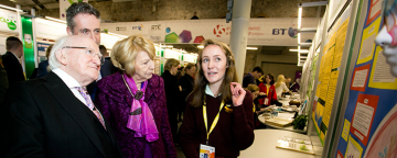 President officially opens the Young Scientist and Technology Exhibition 2016