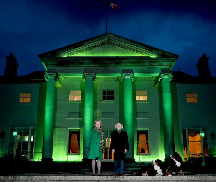 President marks St. Patrick’s Day 2021